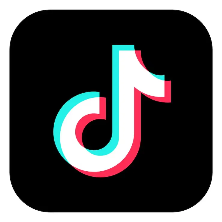 TikTokのロゴ